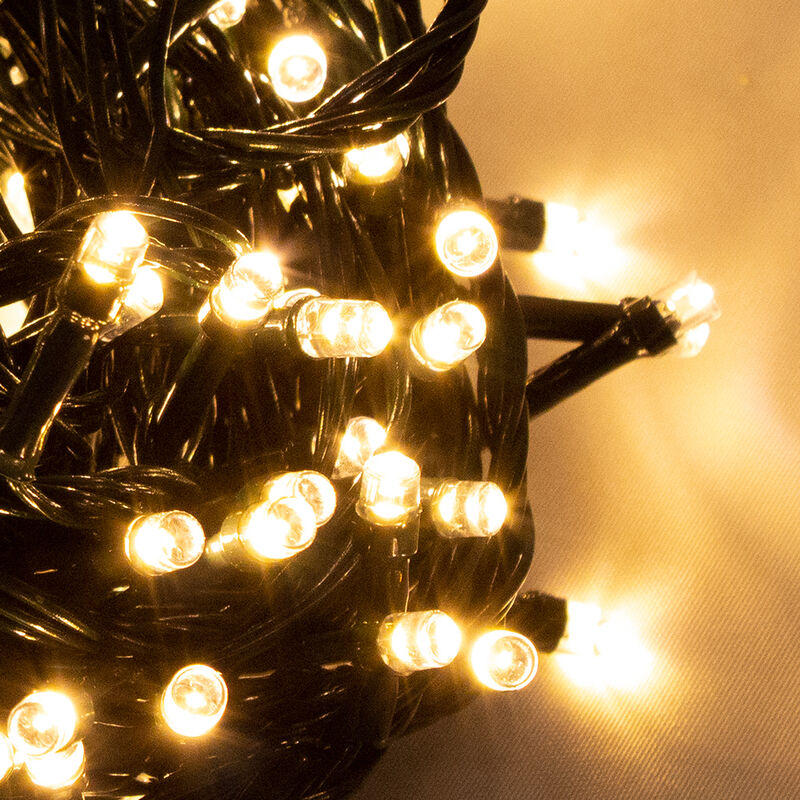 Serie Navide&ntilde;a 140 Led Luz Calida 8 Funciones 7... image number null