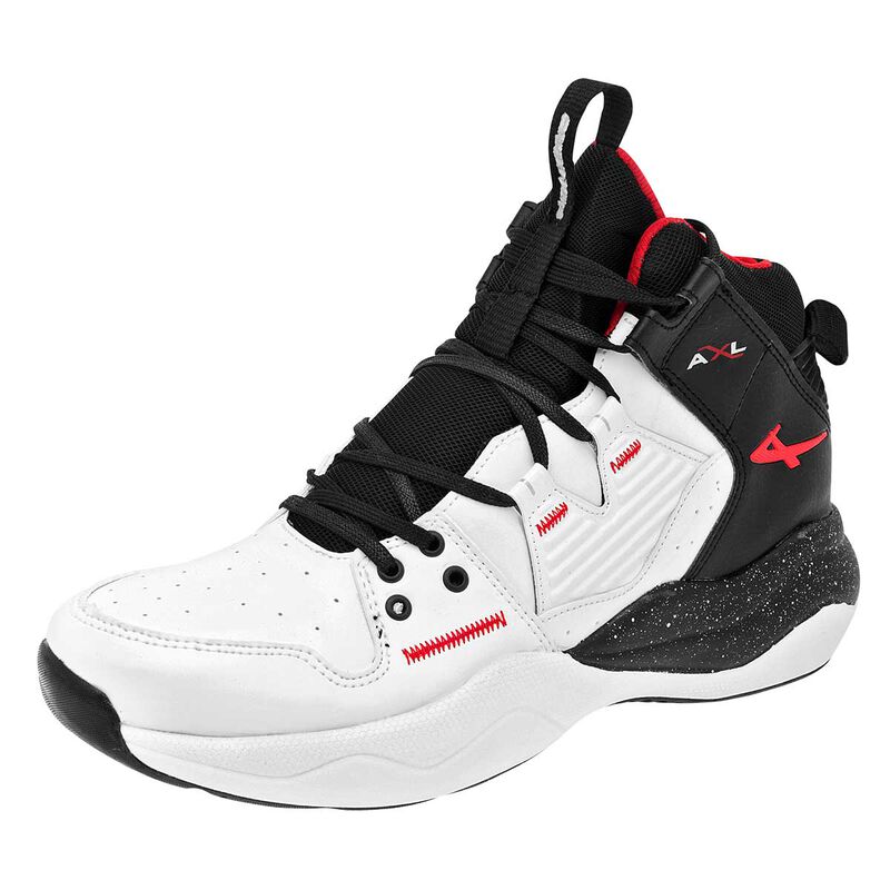 Pontiac Tenis deportivo para hombre blanco negr... image number null