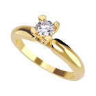 Anillo de Compromiso de 10K con Circonia Talla 105 ORO AMARILLO 10K- / M467-10Y-CZ-105