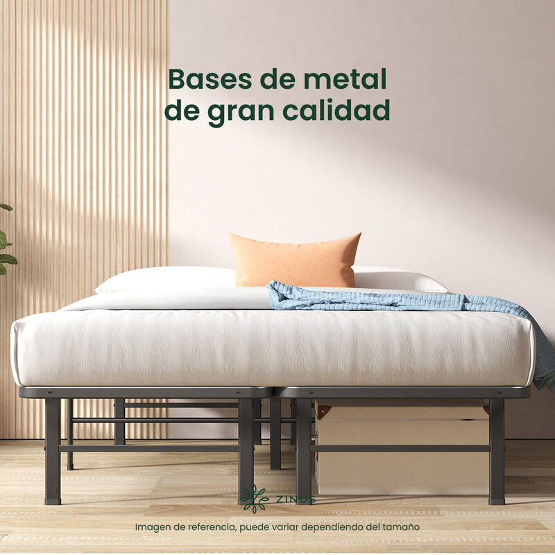 Zinus Rumi | Base De Cama Matrimonial Montaje F... image number null