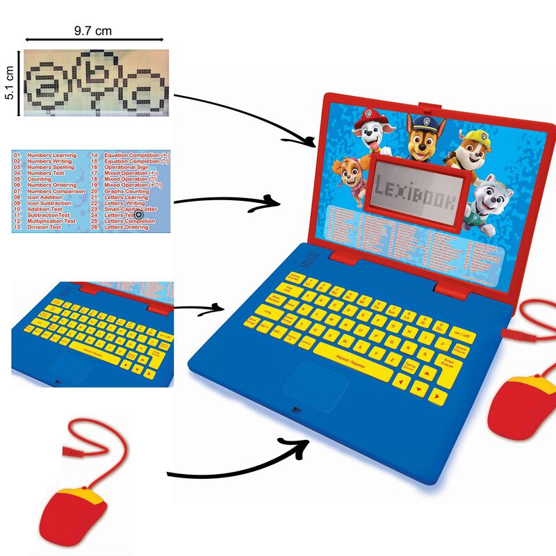 Lexibook Educativo Biling&uuml;e Para Port&aacute;til Paw P... image number null
