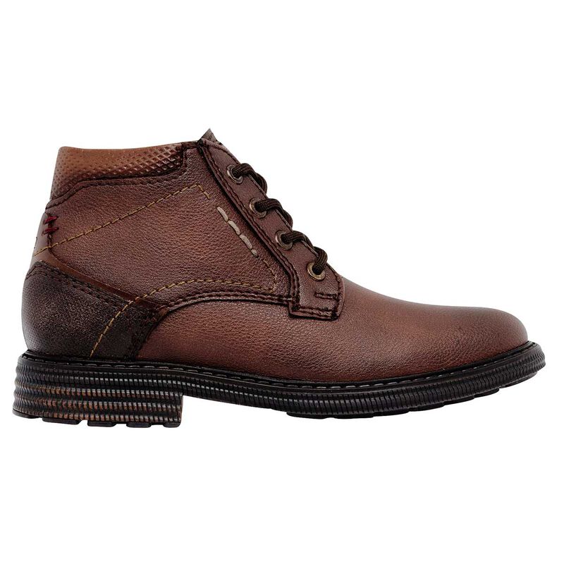 Negro Total Bota para hombre caf&eacute; image number null