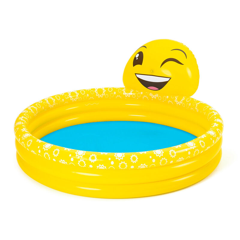 Alberca Inflable Infantil Decorada Carita Feliz... image number null