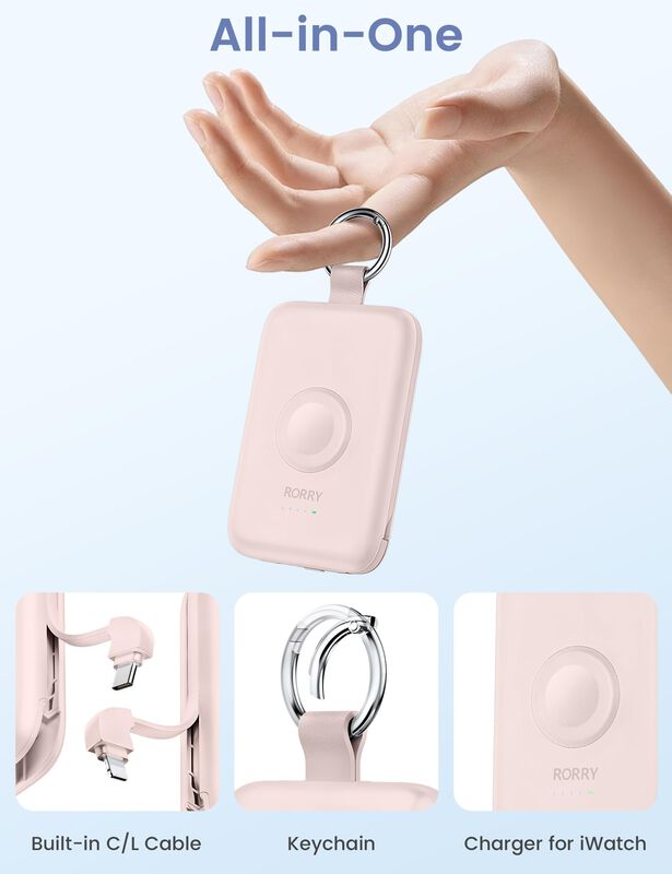 Cargador Port&aacute;til Power Bank Rorry 10000 Mah Pd... image number null