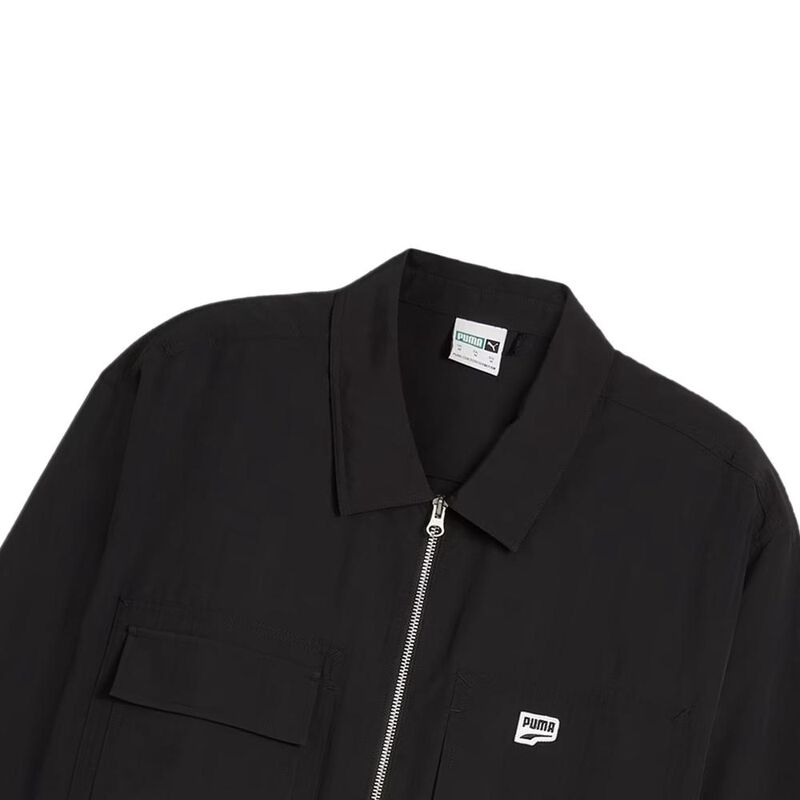 Chamarra Puma Downtown Relaxed Shirt Para Hombr... image number null