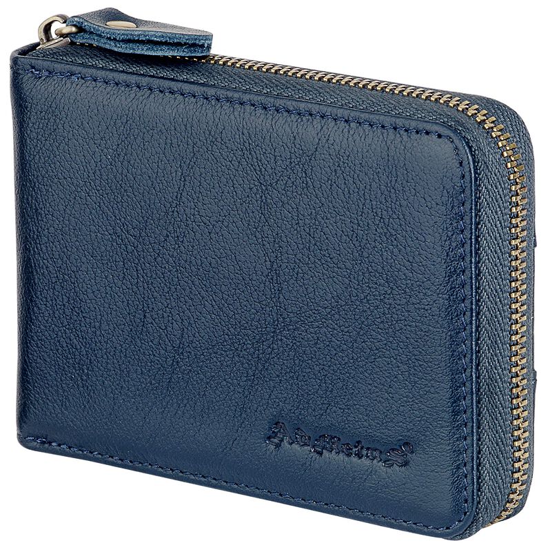 Cartera Bifold Rfid Admetus Azul Marino image number null