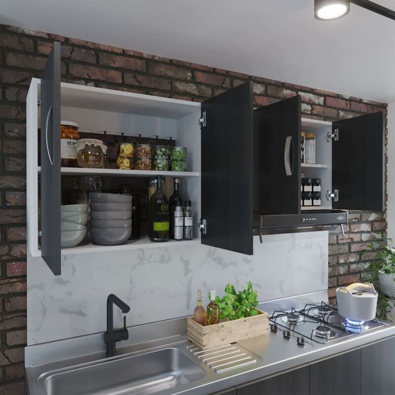 Mueble Superior de Cocina . Alacena A&eacute;rea con R... image number null