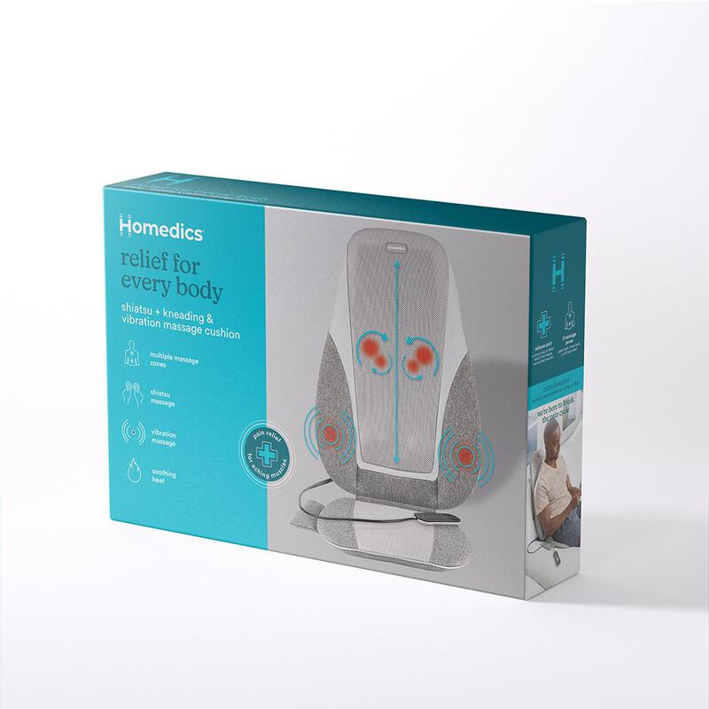 Asiento Masajeador Homedics Shiatsu con Vibraci... image number null