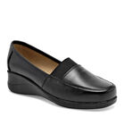 Florenza Zapato de horma c&oacute;moda para mujer negro