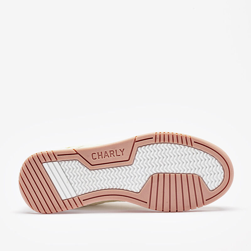 Charly tenis para mujer beige naranja cod 13962... image number null