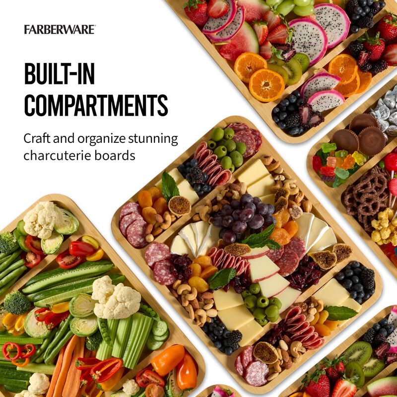 Tabla De Cortar Farberware Build-a-board Con 3 ... image number null