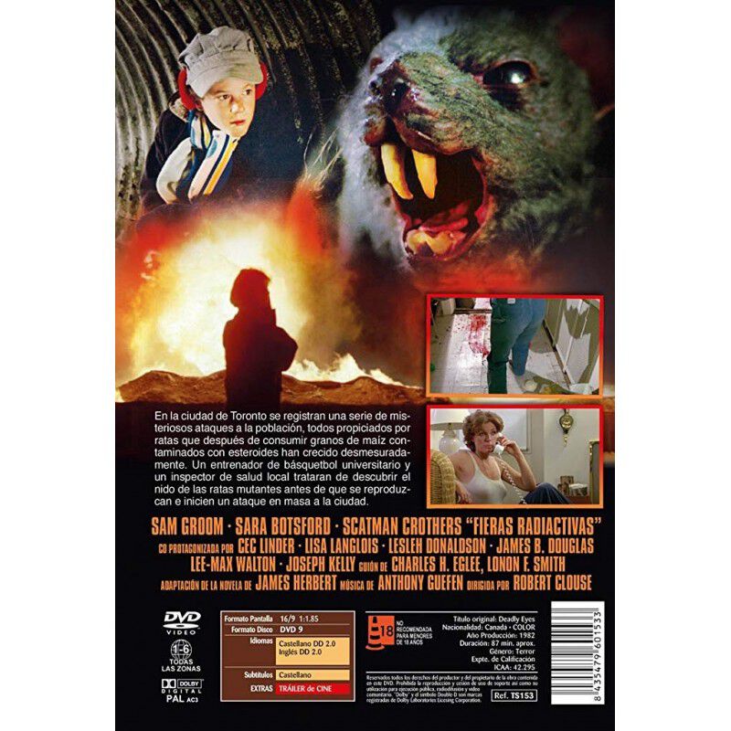 Fieras Radiactivas [dvd] (1982) Deadly Eyes image number null
