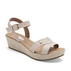 Moramora Sandalia para mujer beige