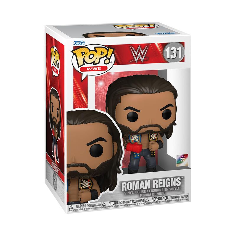 Figura Funko Pop Wwe Roman Reigns De Vinilo, 9,... image number null