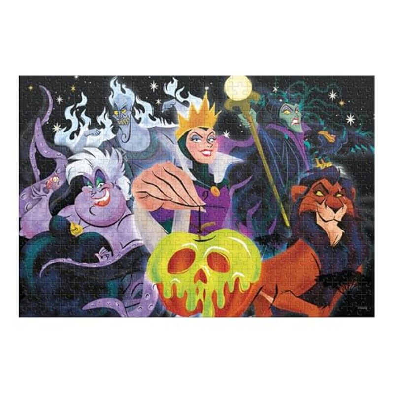 Rompecabezas Villanos Disney Efecto 3D 500 Piez... image number null