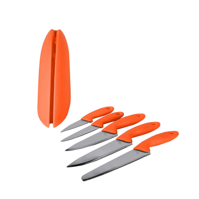 Juego De Cuchillos Big Fantasy Colors Orange image number null