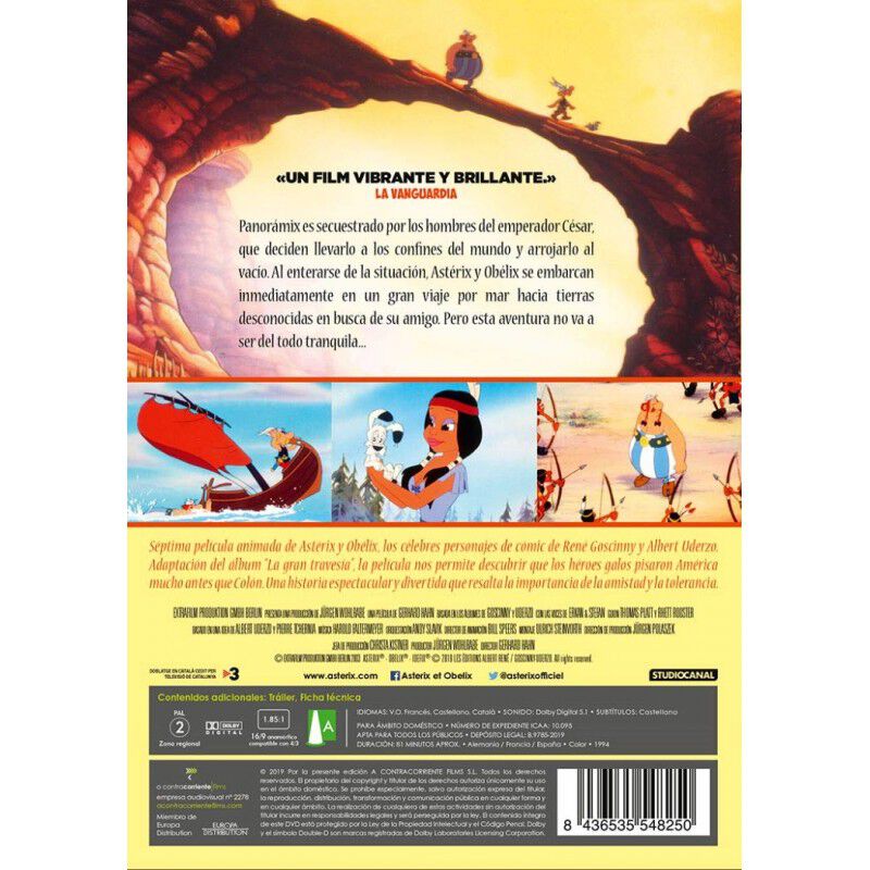 Ast&eacute;rix En America [dvd] image number null