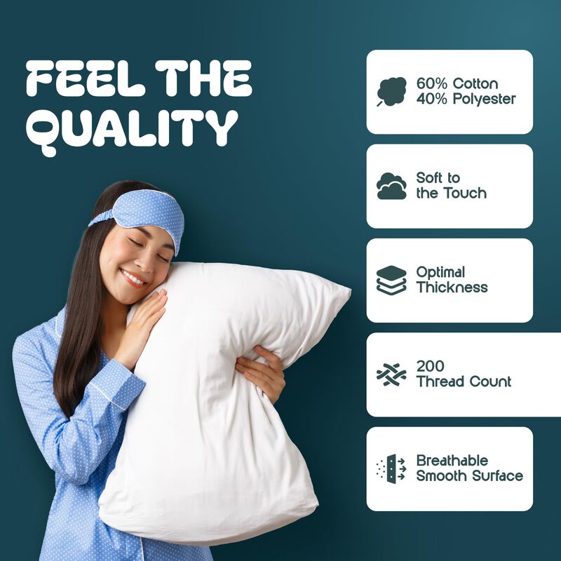 Funda Protectora De Almohada White Classic 51 &times;... image number null