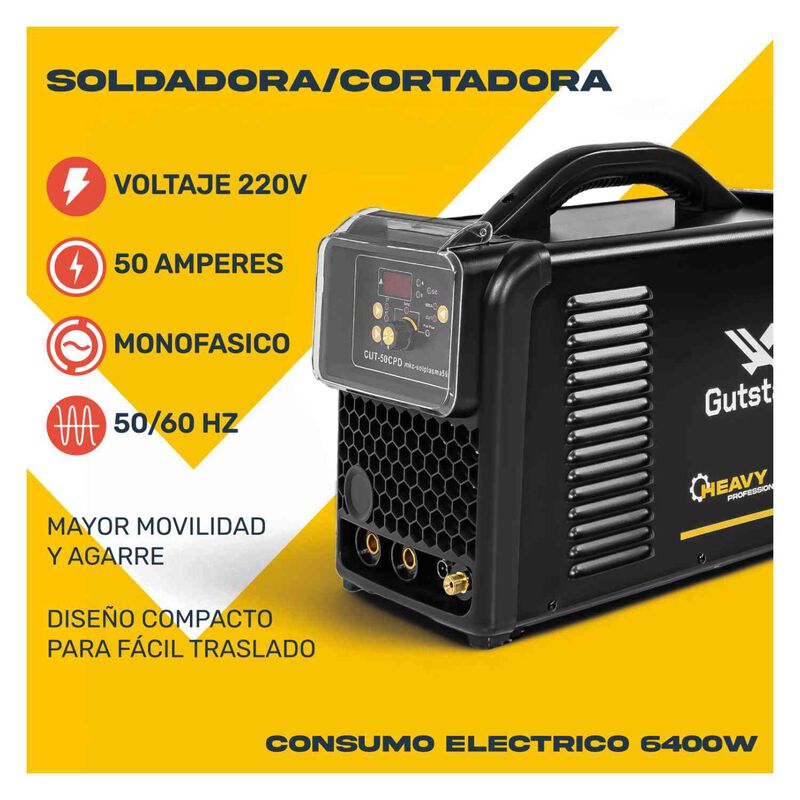 Soldadora Plasma Mma Igbt Inverter Portatil 110... image number null