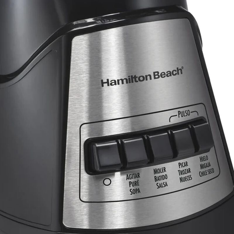 Licuadora Elite 1.2l Multifuncional Negra Hamil... image number null