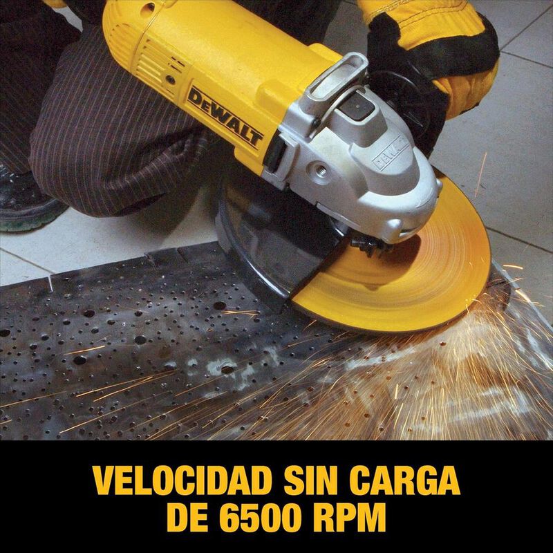 Esmeriladora DeWalt 9" 2200W Profesional Modelo... image number null