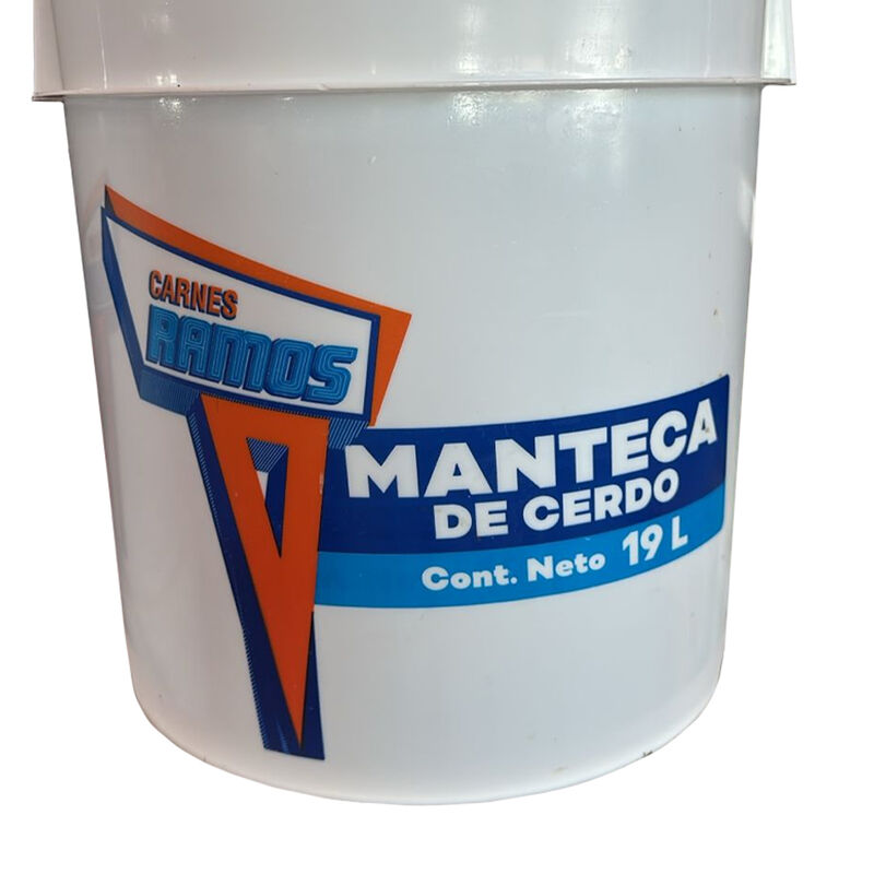 Manteca De Cerdo Carnes Ramos Cubeta 19 Litros image number null