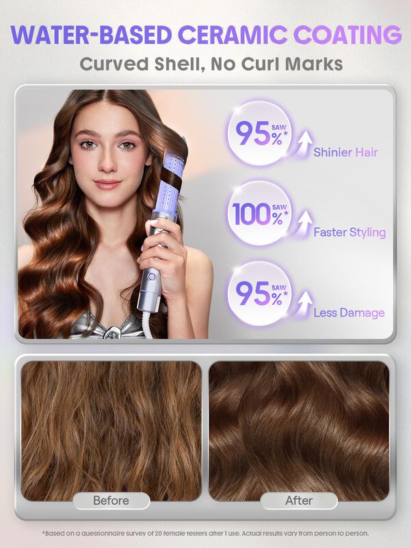 Hair Styler Sheglam Hair Cool Lock Airflow Riza... image number null