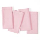 Paquete De 4 Servilletas De Tela Rosa 46 cm &ndash; Ramanta Home