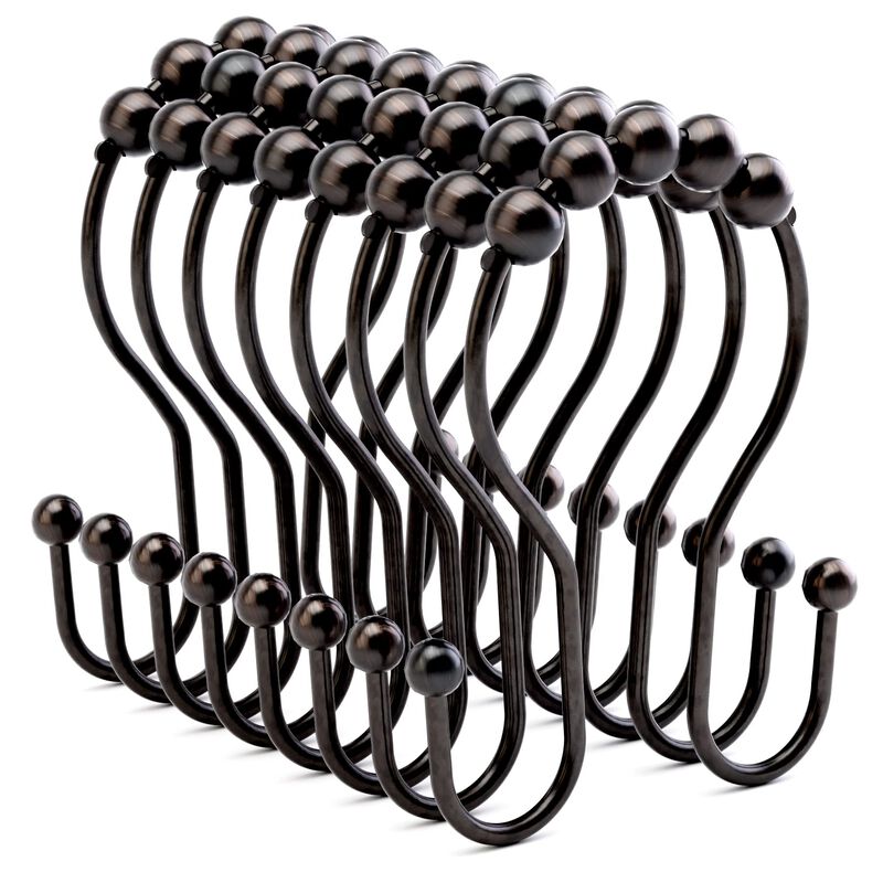 Ganchos De Ducha Bathway 12 Piezas Bronce De Do... image number null