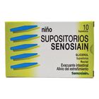Senosian Infantil Supositorios 10 Unidades