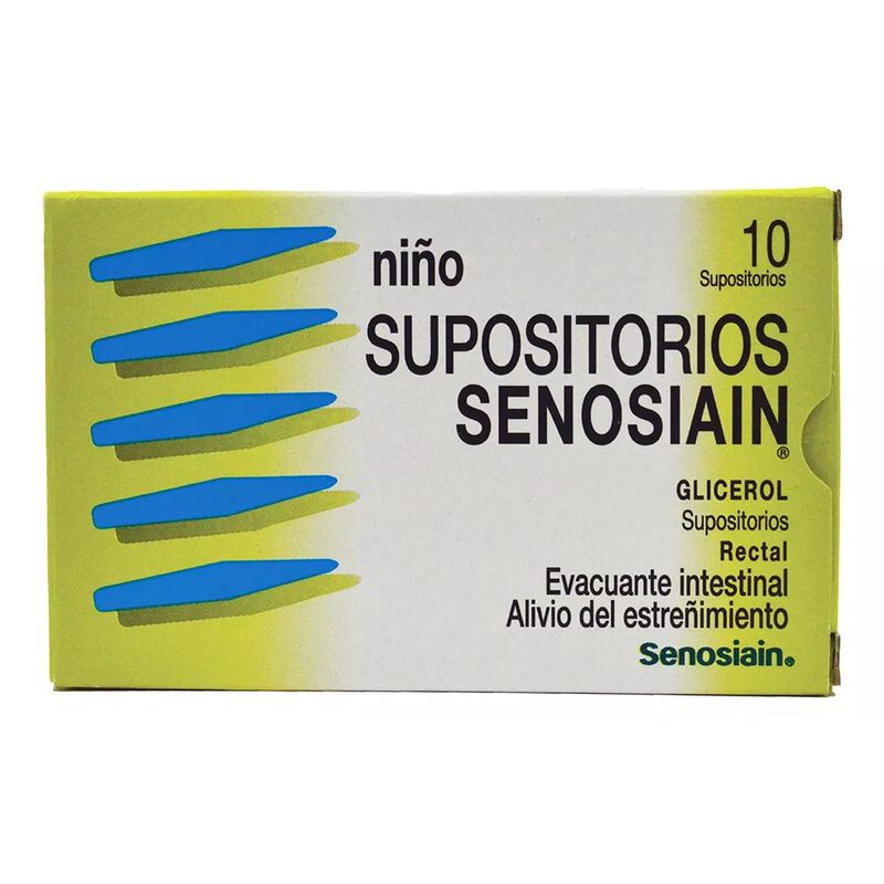 Senosian Infantil Supositorios 10 Unidades image number null
