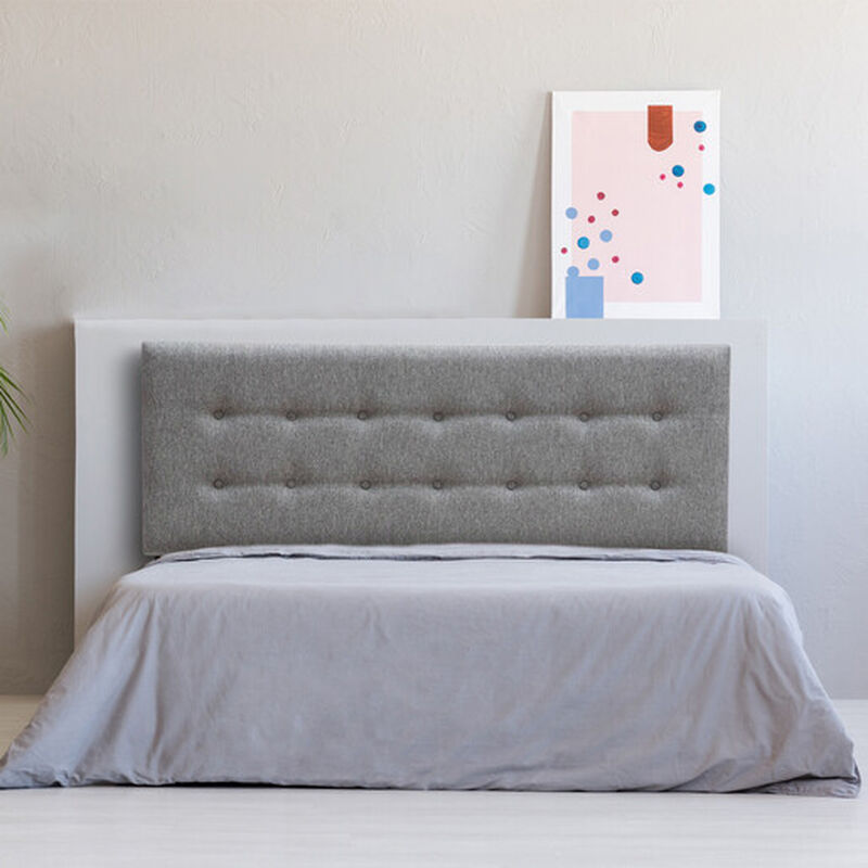 Cabecera Queen Size Dicasa Bilbao Gris image number null