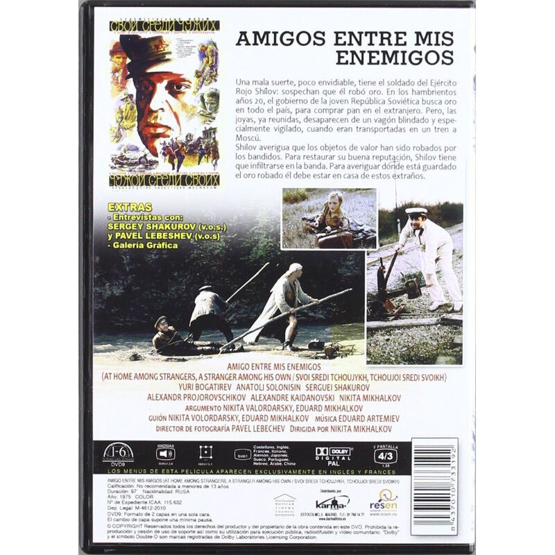 Amigos Entre Mis Enemigos [DVD] (1974) Svoy sre... image number null