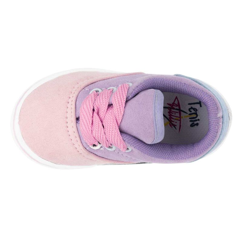 Willis Tenis para beb&eacute; ni&ntilde;a rosa lila azul image number null