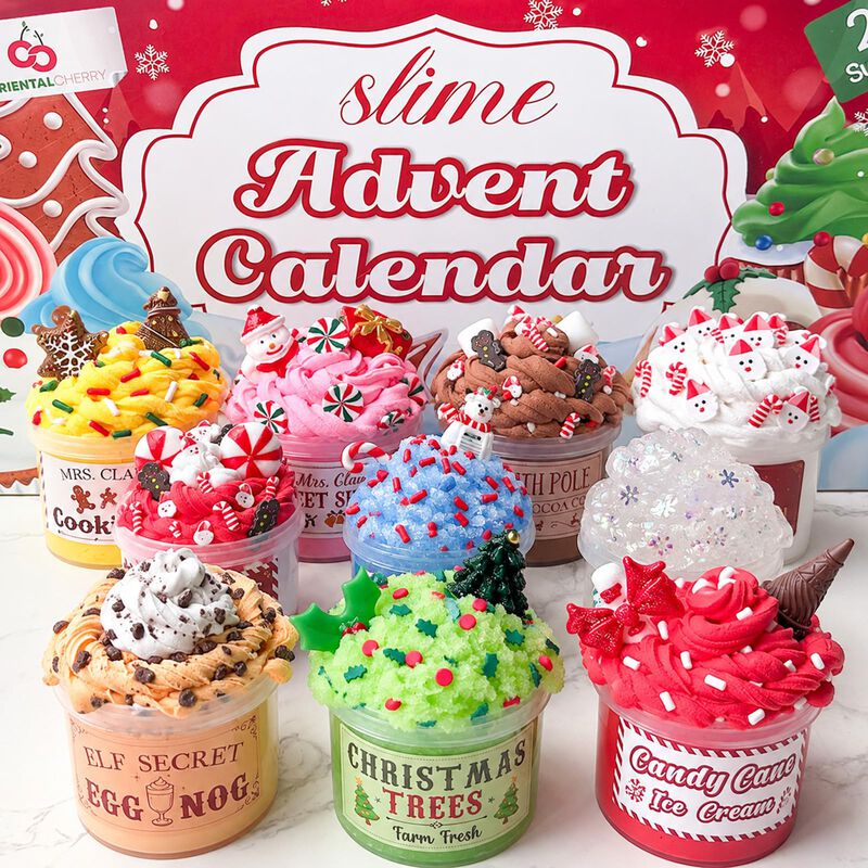 Kit De Slime Oriental Cherry &ndash; Calendario De Ad... image number null