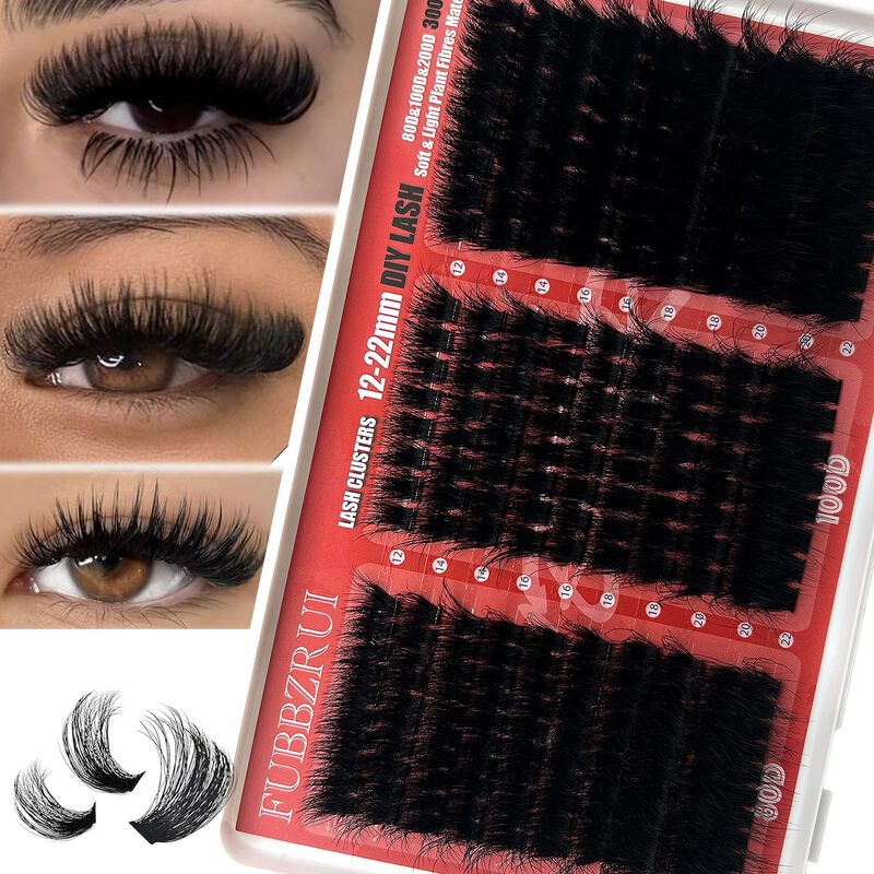 Clusters De Pesta&ntilde;as Fubbzrui D Curl 12-22 Mm V... image number null