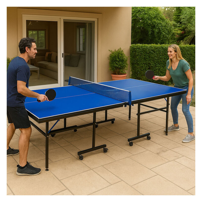 Mesa Ping Pong Plegable Profesional 12mm 2.75x1... image number null