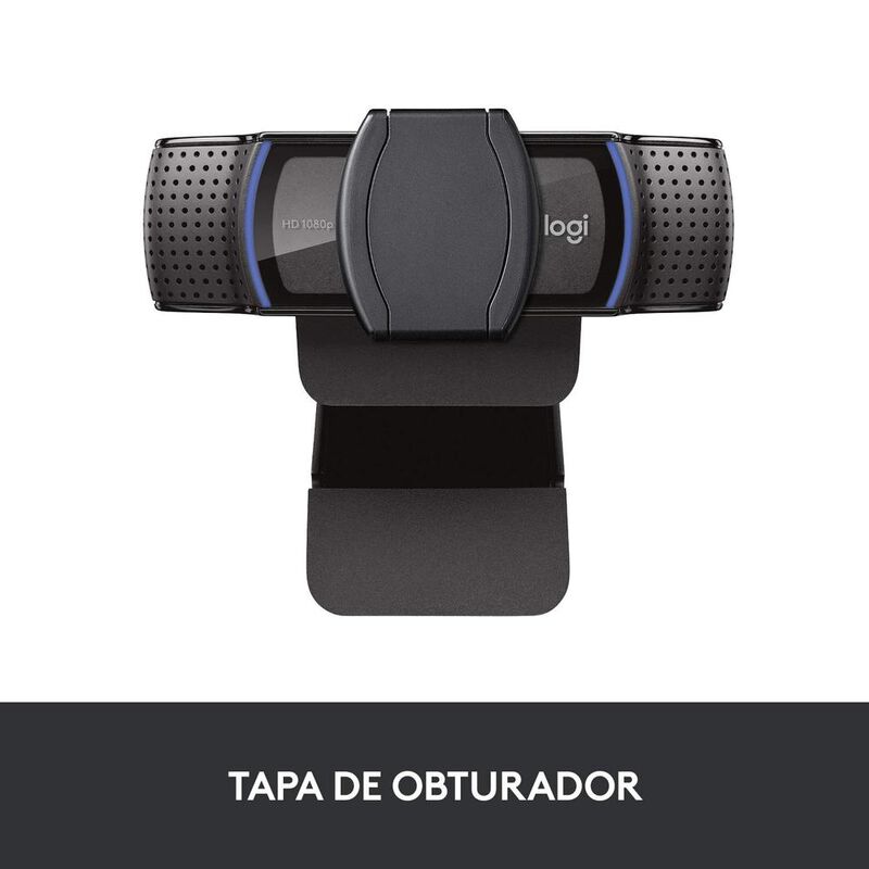 Logitech Webcam Hd Pro C920s con Micr&oacute;fono Full... image number null