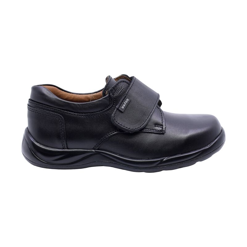 Audaz Zapato De Piel Para Ni&ntilde;o Negro Cod 41854-... image number null