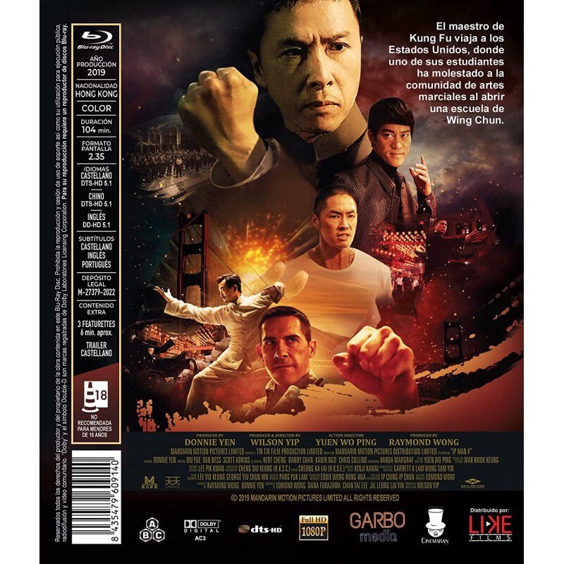 Ip Man 4 - Blu-ray 2019 (yip Man 4) image number null