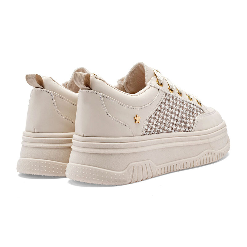 Moramora Tenis Urbano Beige Para Mujer 148979ce image number null