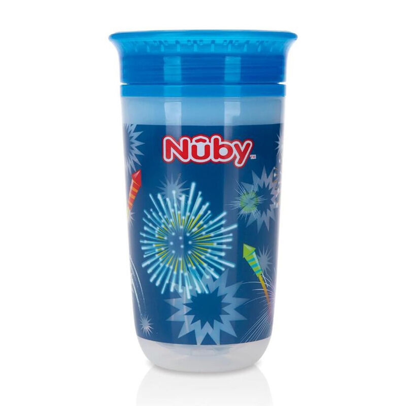 Vaso Shine 360&deg; T&eacute;rmico Nuby 10oz Fuegos image number null