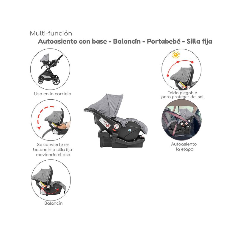 Travel System 3en1 D'beb&eacute; King Con Bambineto Au... image number null
