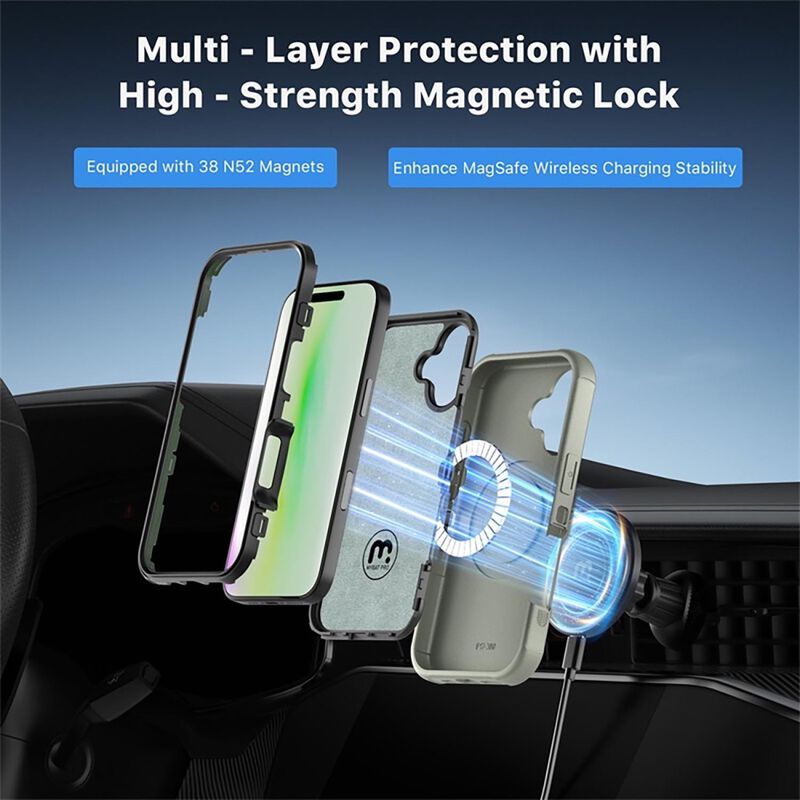Funda Mybat Maverick Rogue Para Iphone 17 - Gri... image number null