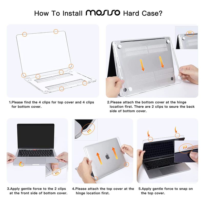 Funda Mosiso Compatible Con Macbook Pro 13 Pulg... image number null