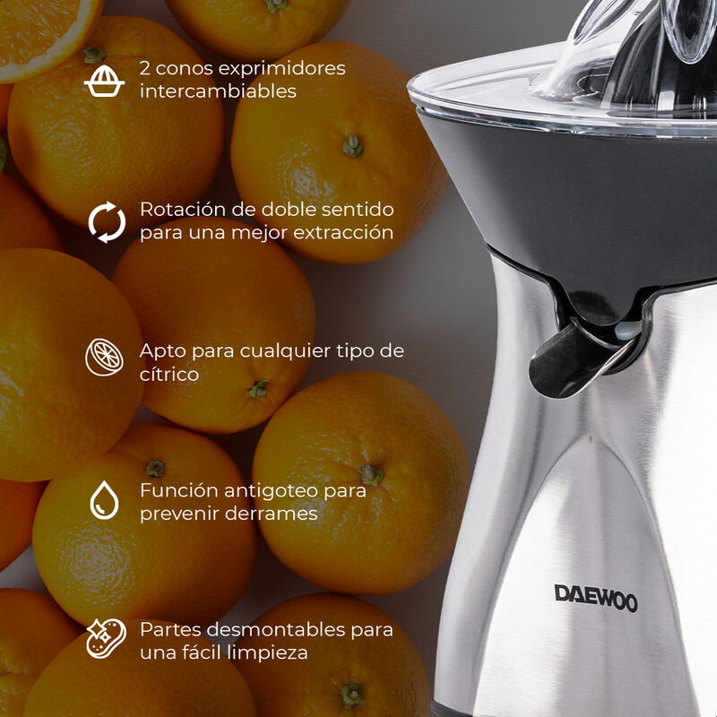 Exprimidor de Jugo Daewoo DJE-5578 para c&iacute;trico... image number null