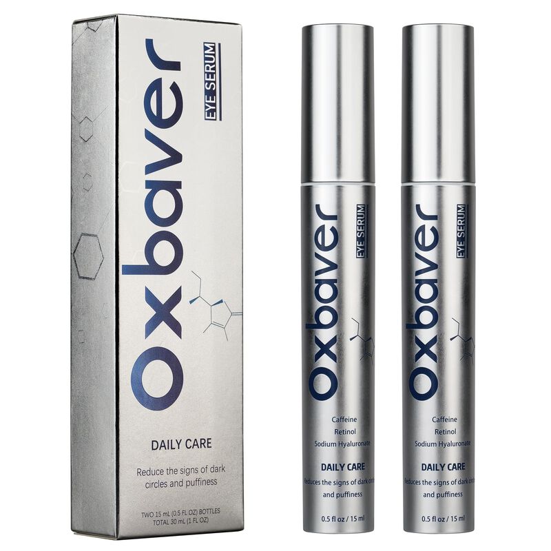 Suero Para Ojos Oxbraver 15 ml con Rodillo de C... image number null