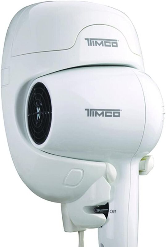 Secadora De Cabello Timco Hs1600 Color Blanco E... image number null