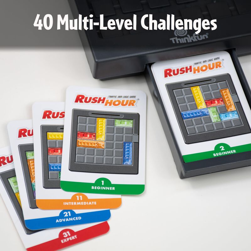 Juego De L&oacute;gica Thinkfun Rush Hour Traffic Jam ... image number null
