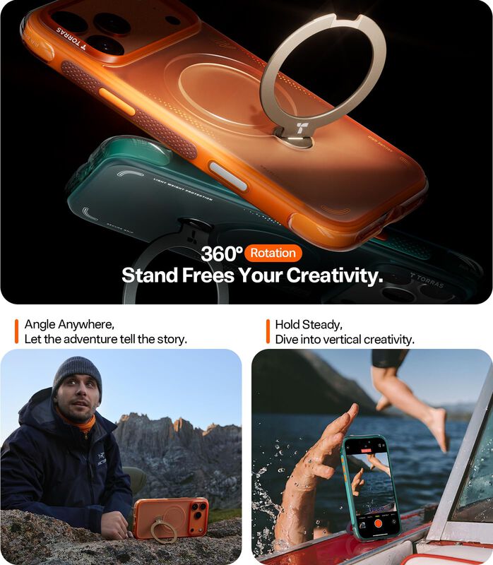Funda Para Tel&eacute;fono M&oacute;vil Torras Ostand Q3 Air ... image number null